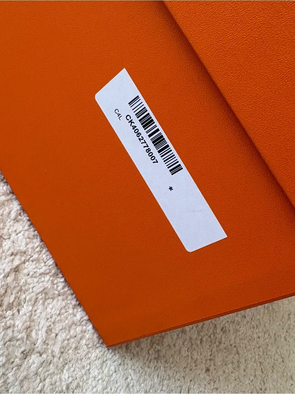 Hermes Authentic Medium-Large Gift Box - Picotin
